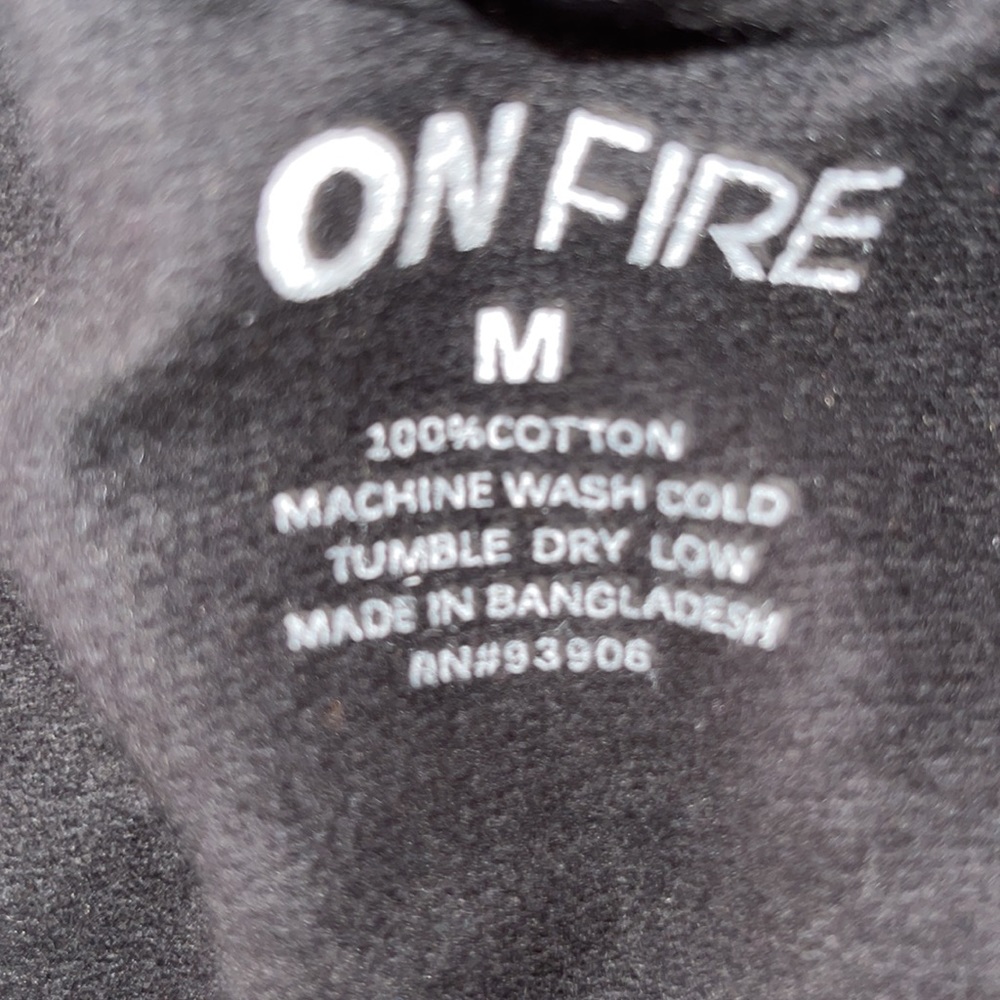 On Fire | Long Sleeve Graphic Print Sweatshirt - Picture 4 of 4